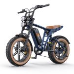 HillMiles MileZoom1 Bicicleta Elétrica 20'' 1664 Wh7 velocidades Azul