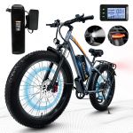 Cheevalry Cf26 Off-road Ebike 1000w 48v 20ah Bicicleta Elétrica 50km/h 26 Polegadas Fatbike