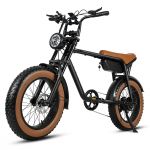 CMACEWHEEL K20 20" Pneu Gordo Bicicleta Elétrica 750w Motor 48v 17ah Bateria