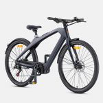 Engwe MapFour N1 PRO 250W Mid-Drive Motor 700 * 42C Bicicleta Elétrica Urbana De Fibra De Carbono 360Wh - Cinza