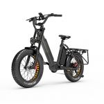 Bezior X500max 20" Pneu Gordo Bicicleta de Montanha Elétrica 750w Motor 48v 37.5ah Bateria Bicicleta de Carga Elétrica