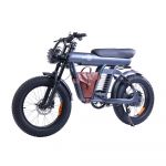 Bezior Bicicleta de Montanha Elétrica Bezior Xf006 20'' Bicicleta Elétrica da Sujidade 1200w 48v 23,2ah Shimano 7 Velocidades