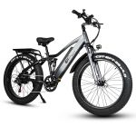 Cmacewheel TP26 26" Pneu Gordo de Montanha Elétrico 750W Motor 48V 17Ah Bateria