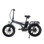 Cmacewheel GW20 750W Elétrica Dobrável 20 Polegadas Pneu Gordo Bicicletas Elétricas Urbanas 18Ah Bateria Lítio