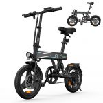 Iscooter Elétrica eb1 36v 7.8ah 350w Motor Pneu de 14 Polegadas 30-40km Quilometragem Máxima 150kg Carga Máxima Elétrica