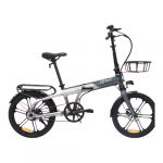 Youin Bicicleta Elétrica Praga Pro Dobrável 20" 250W Cinza - BK1850
