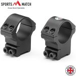 Sportsmatch HTO74 Montagem 2Pc 15mm Cz/fox 30mm