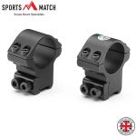Sportsmatch TO4C Montagens 2Pc 1" 9-11mm Media