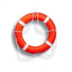 Ology Tapete Flutuante Natação Lifesaving Ring Orange