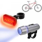 Pack Luz LED Dianteira & Traseira para Bicicleta