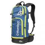 Columbus Mochila h2o Biker 12 Blue / Green / Black / With Rain Cover - A08435