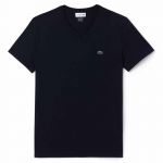 Lacoste T-Shirt Th6710 T Shirt Crew Neck Navy Blue