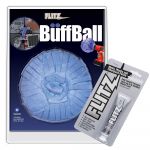 Flitz Buff Ball Extra Large 7" Blue w/1.76oz Tube Polish - WB 201-50