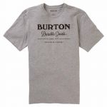 Burton T-shirts Durable Goods Gray Heather - 20382102-020-XXS