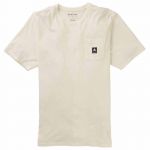 Burton T-shirts Colfax Stout White - 20385102-100-XXS