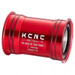 KCNC Caixa de pedalier Press Fit Pf30 For Sram Axle Red 30 mm