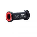 KCNC Caixa de pedalier Bb90 Adaptors For 24/25mm Axle Black
