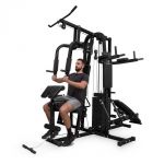 Ultimate Gym 9000 Aparelho 7 Estações Até 150kg Aço QR Preto