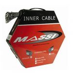 Massi Cable Brake Road Stainless Box 50 Pieces Grey
