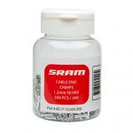 SRAM Ferramentas Cable Crimps 500 Units Silver 1.2 mm