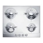 Placa Gás Smeg P64ES Gás Natural 59.6cm