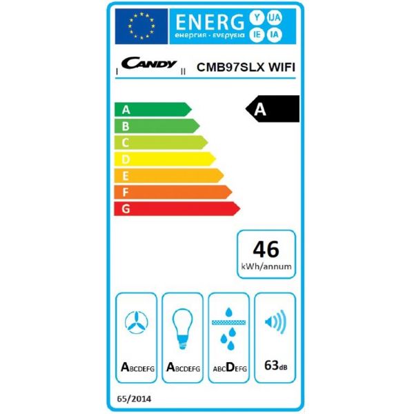 Exaustor Candy CMB 97 SLX WIFI
