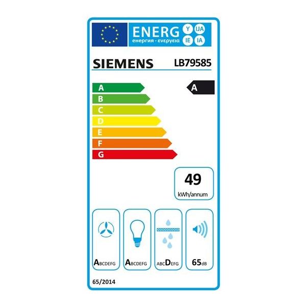 Exaustor Siemens LB79585 70cm Classe A++