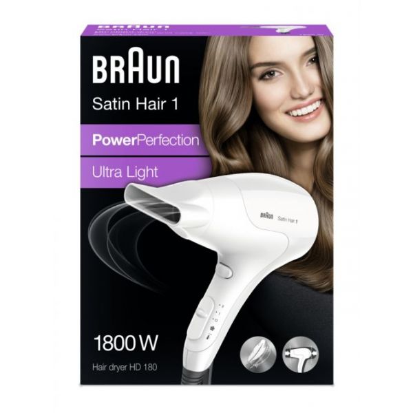 Braun Satin Hair 1 HD 180 Power Perfection