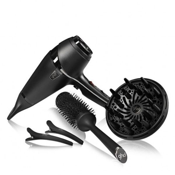 GHD Air Hair Dryer + Diffuser + Size 3 Ceramic Brush Pack KuantoKusta