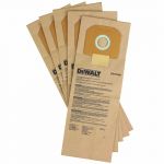 DeWALT Pack 5 sacos de papel DWV9401-XJ