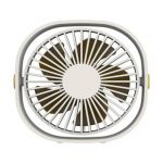 Qushini Ventilador Mini Desk Fan White - 8055002397049