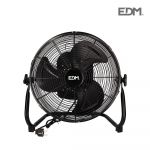 EDM Ventilador de Chão Industrial 35CM 45W - Black