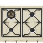 Placa Gás Smeg SRV864POGH Gás Natural 59.5cm