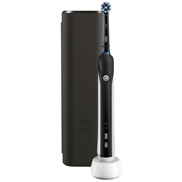 Escova de Dentes Elétrica Oral-B Braun Pro 3 3500 Design ED com Controlo de  Precisão - Preto · El Corte Inglés