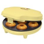 Bestron Máquina Donuts Antiaderente Donutmaker Yellow - 700W