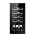 Cecotec Vinoteca Grandsommelier 15000 Preto 15 Garrafas - 02340