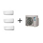 Daikin Multi-Split 3X1 Gama PERFERA Gás R-32 FTXM-R (7000+7000+9000 BTUS)