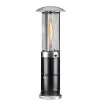 Blumfeldt Aquecedor De Terraços Goldflame Deluxe Vidro Temperado Preto - 36.000btu/11kw