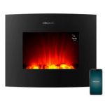 Cecotec Lareira Elétrica Ready Warm 2650 Curved Flames Connected Black 1000 - 2000W
