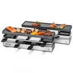 Grelhador Rommelsbacher Raclette Fun for 4+4 RC1600 Silver - 1590W
