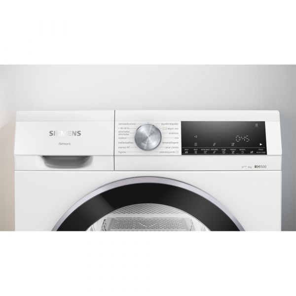Máquina de Secar Roupa Siemens WQ33G2D0ES 8Kg Classe A+++
