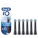 Oral-B Recarga iO Ultimate Clean Black - 6 Cabeças