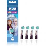 Braun Cabeças de Reposição Kids 3+ Frozen Cabeças de Reposição para Escova de Dentes Extra Suave para Crianças 4 Unidades