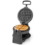 Nedis Máquina de Waffles 1000W - KAWP220FBK