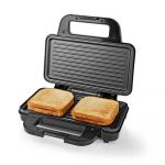 Nedis Sanduicheira 900w 26,8 X 14,5 cm Controle a - KASG100FBK