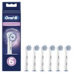 Braun Recarga Escova Dentes Oral B Sensitive 6 unidades