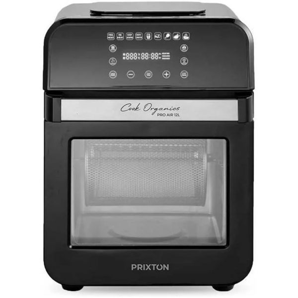 Fritadeira Prixton Air Fryer Cook Organics Pro Air 12L 1500W (Preto) KuantoKusta Fritadeira Prixton Air Fryer Cook Organics Pro Air 12L 1500W (Preto) KuantoKusta