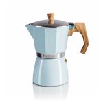 Máquina de Café Haeger Moka Pot 6 Blue - CP-06A.011A