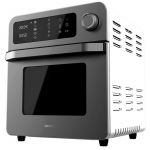 Mini Forno Cecotec Bake&Fry 1500 Touch Forno Air Fryer de Bancada 15L 1700W Aço Inoxidável