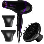 Wad Bris Hair Dryer Secador de Cabelo Black/purple